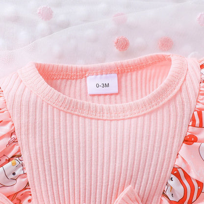 Cute Baby Girl Christmas Party Dress for Infants