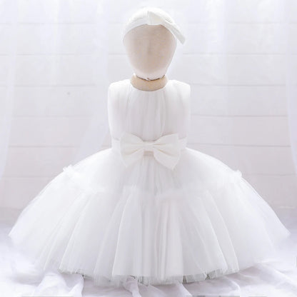 Baby Girl 1st Birthday Dress – Tulle Princess Gown