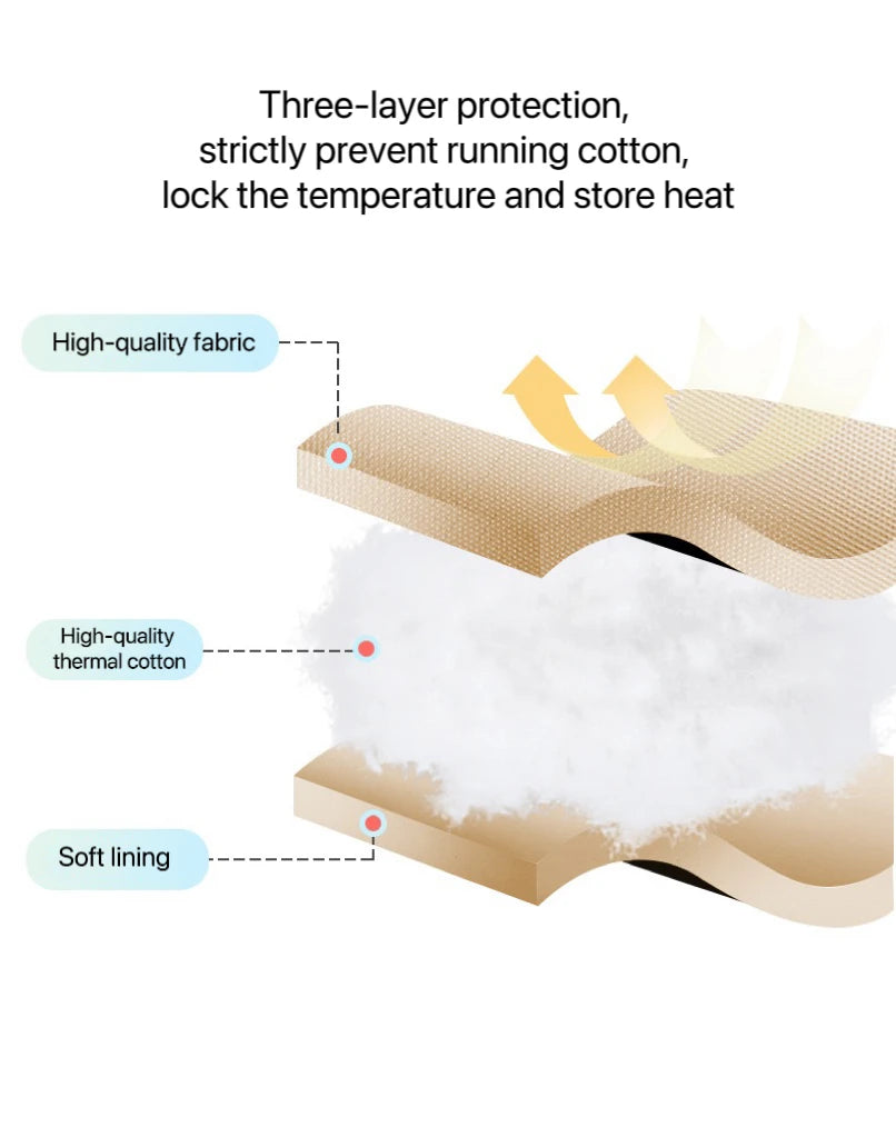 Kids' Long Cotton-Padded Jacket – Warm & Stylish