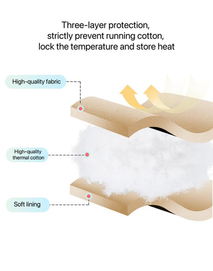 Kids' Long Cotton-Padded Jacket – Warm & Stylish