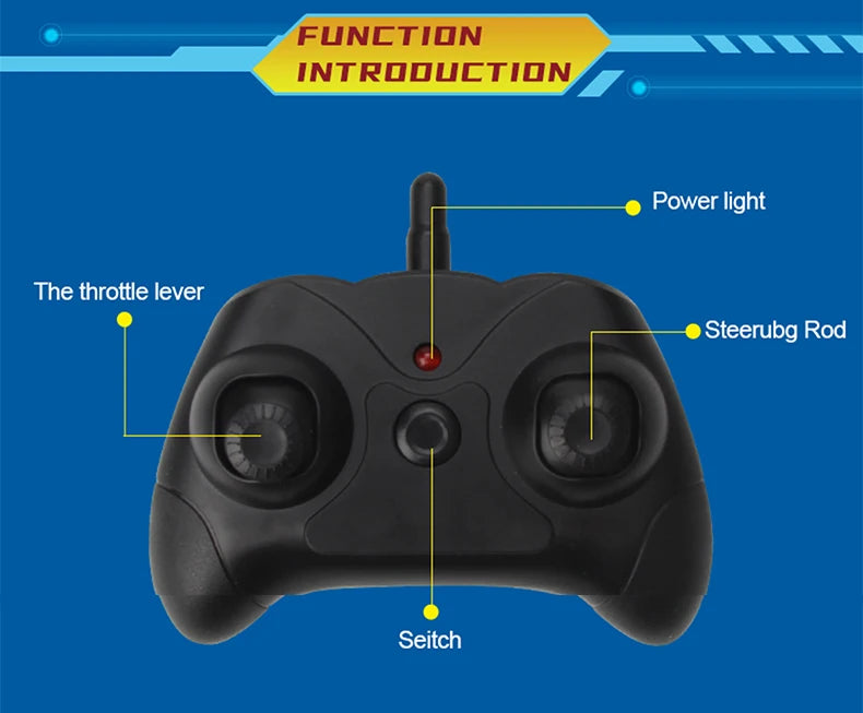 2.4G RC Foam Aircraft SU-35 – Fighter Jet Glider Toy for Kids