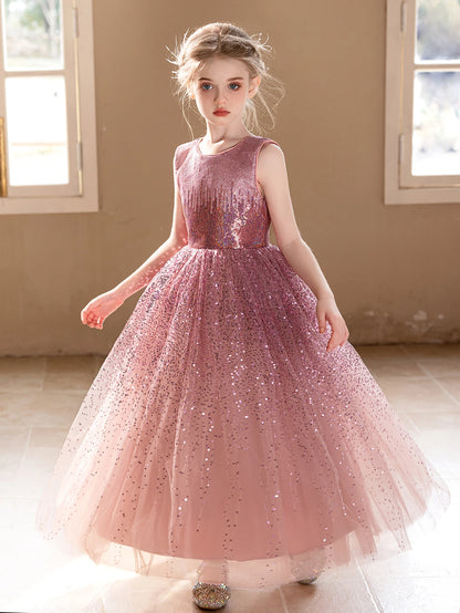 Girls Birthday & Wedding Party Evening Dress