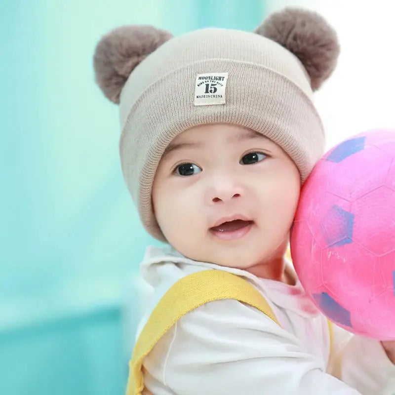 Warm Baby Knit Hat – Toddler Winter Set