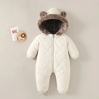 Autumn-Winter Baby Jumpsuit | Unisex 0-3Y
