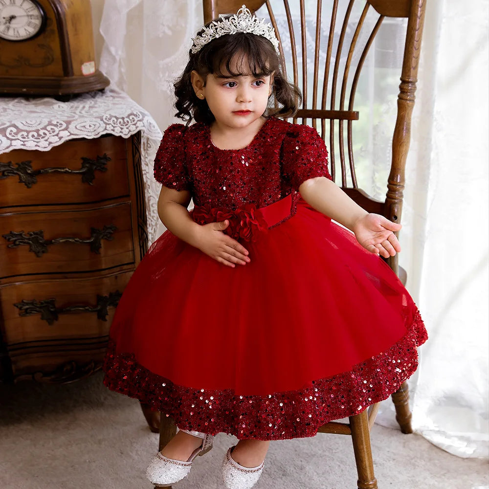 Infant Girl Special Occasion Dress – Baptism & Christmas