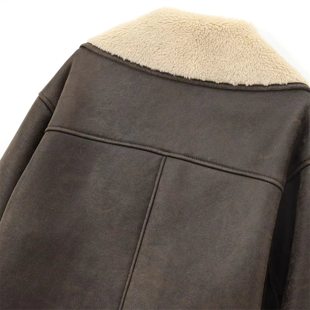 Warm & Stylish: Single-Breasted Winter Jacket