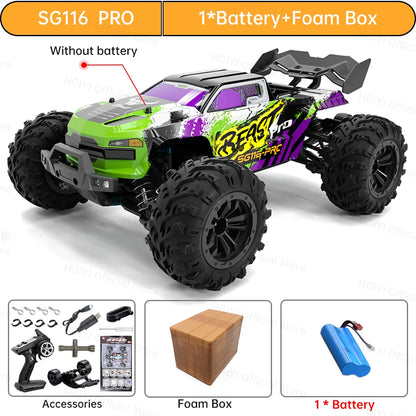 1:16 ZLL SG116 RC Car – Brushless 4WD Off-Road Drift Racing Toy