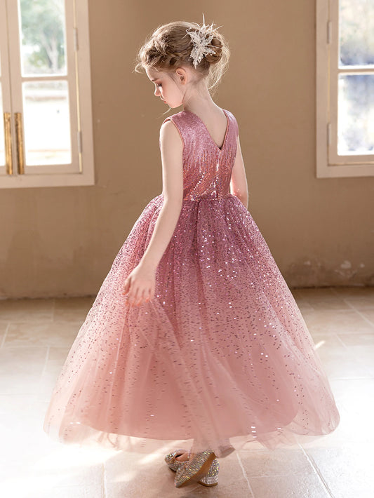 Girls Birthday & Wedding Party Evening Dress