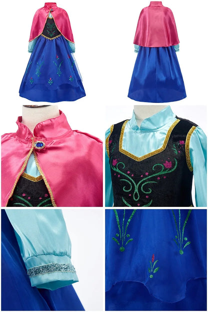 Baby Princess Dress: Elsa & Anna-Inspired Fantasy for Birthdays & More