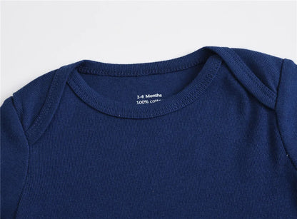 Short Sleeve Baby Bodysuit – Soft Cotton (0–24M)