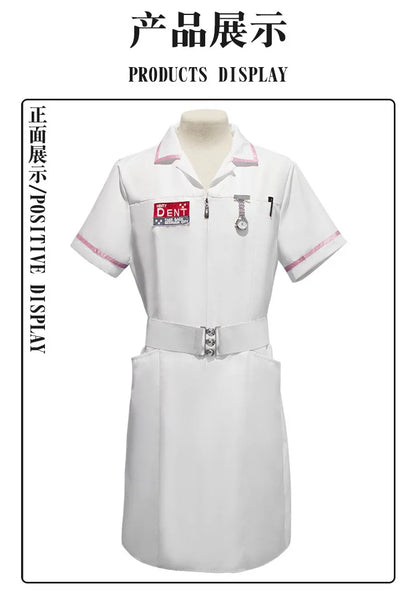 Movie Joker Cosplay – Jack Nurse Uniform with Props