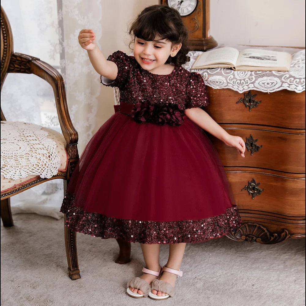Infant Girl Special Occasion Dress – Baptism & Christmas