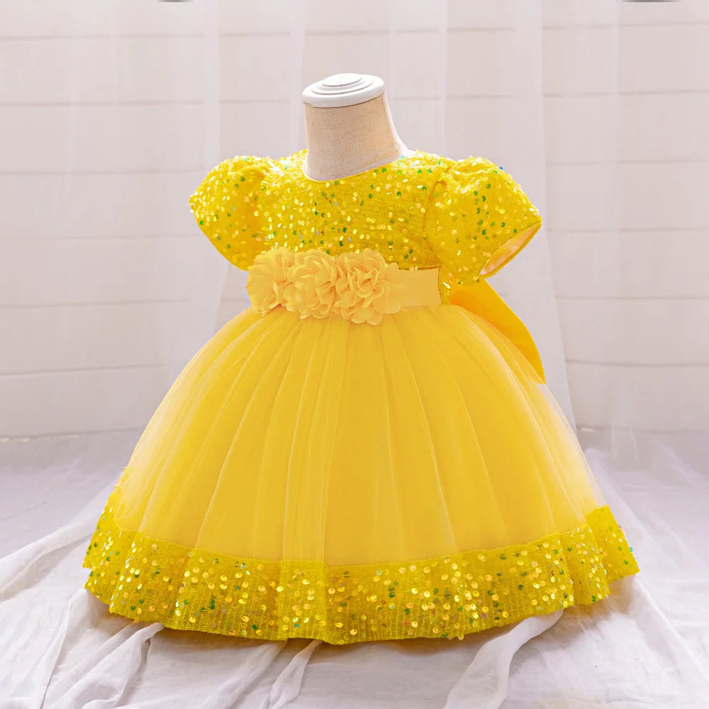 Infant Girl Special Occasion Dress – Baptism & Christmas