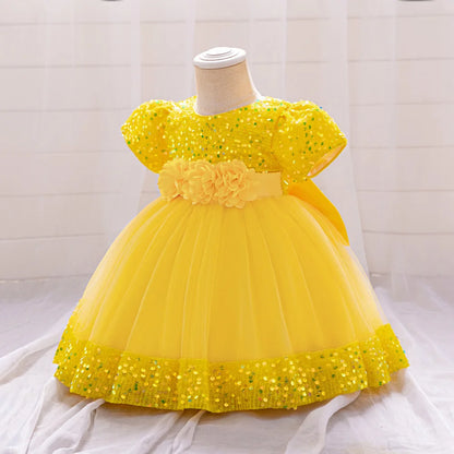 Infant Girl Special Occasion Dress – Baptism & Christmas