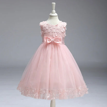 Girls' Wedding & Party Dress – Elegant Tulle Gown