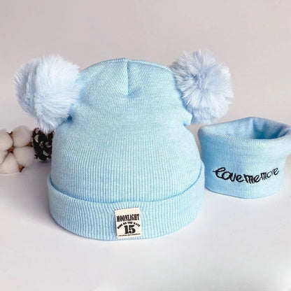 Warm Baby Knit Hat – Toddler Winter Set