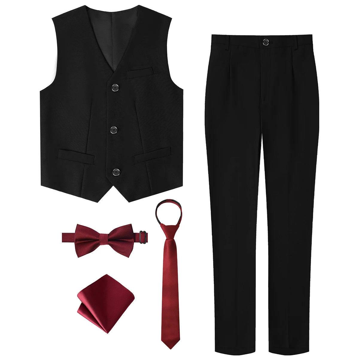 Children’s Party & Ceremony Suit – Boys’ Blazer, Pants & Vest Outfit