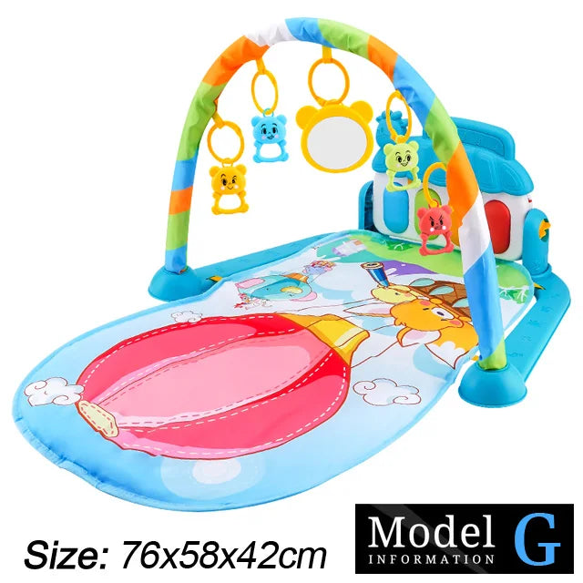 Baby Music Play Gym – Piano Activity Mat for Early Development (0-36 Months)