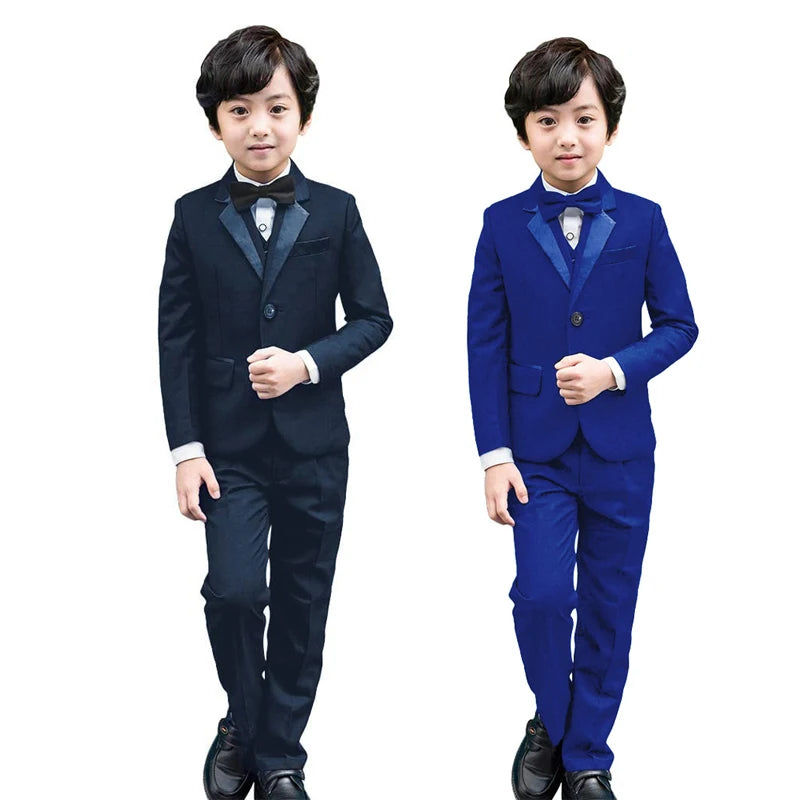 Stylish Boys’ Wedding Suit – Complete 6-Piece Party Outfit