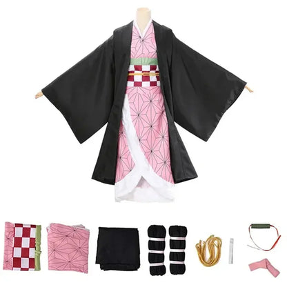 Adult Nezuko Cosplay – Demon Slayer Anime Halloween Costume