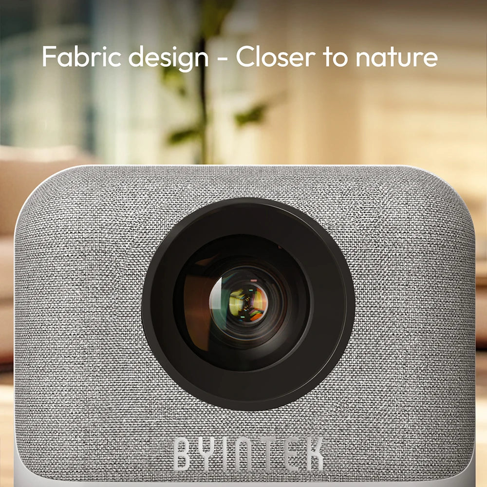 BYINTEK LOVE U4: 4K Smart Mini Projector for Wireless Home Cinema