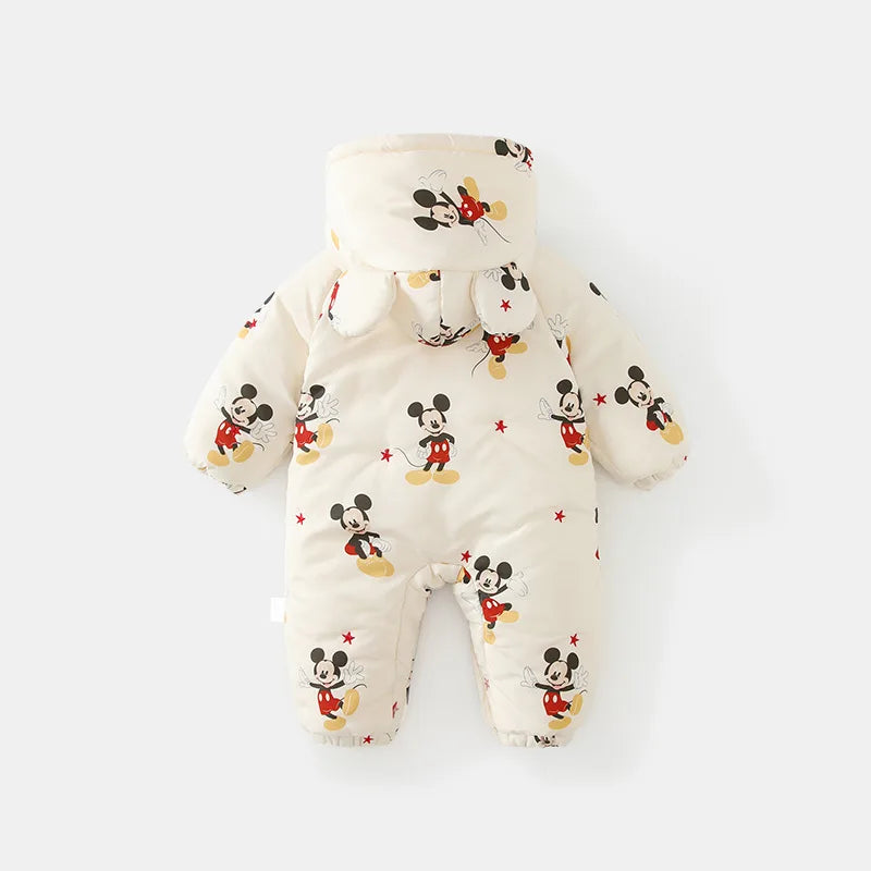 Unisex Cotton Romper – Mickey Magic for Babies
