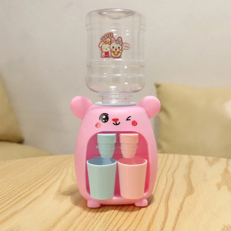 Mini Water Dispenser for Kids: Cute & Fun Cold/Warm Drink Toy Fountain