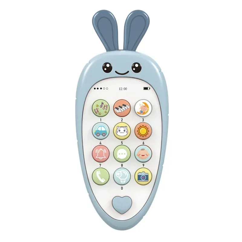 Baby Mobile Phone Toy – Musical Teether & Early Education Gift