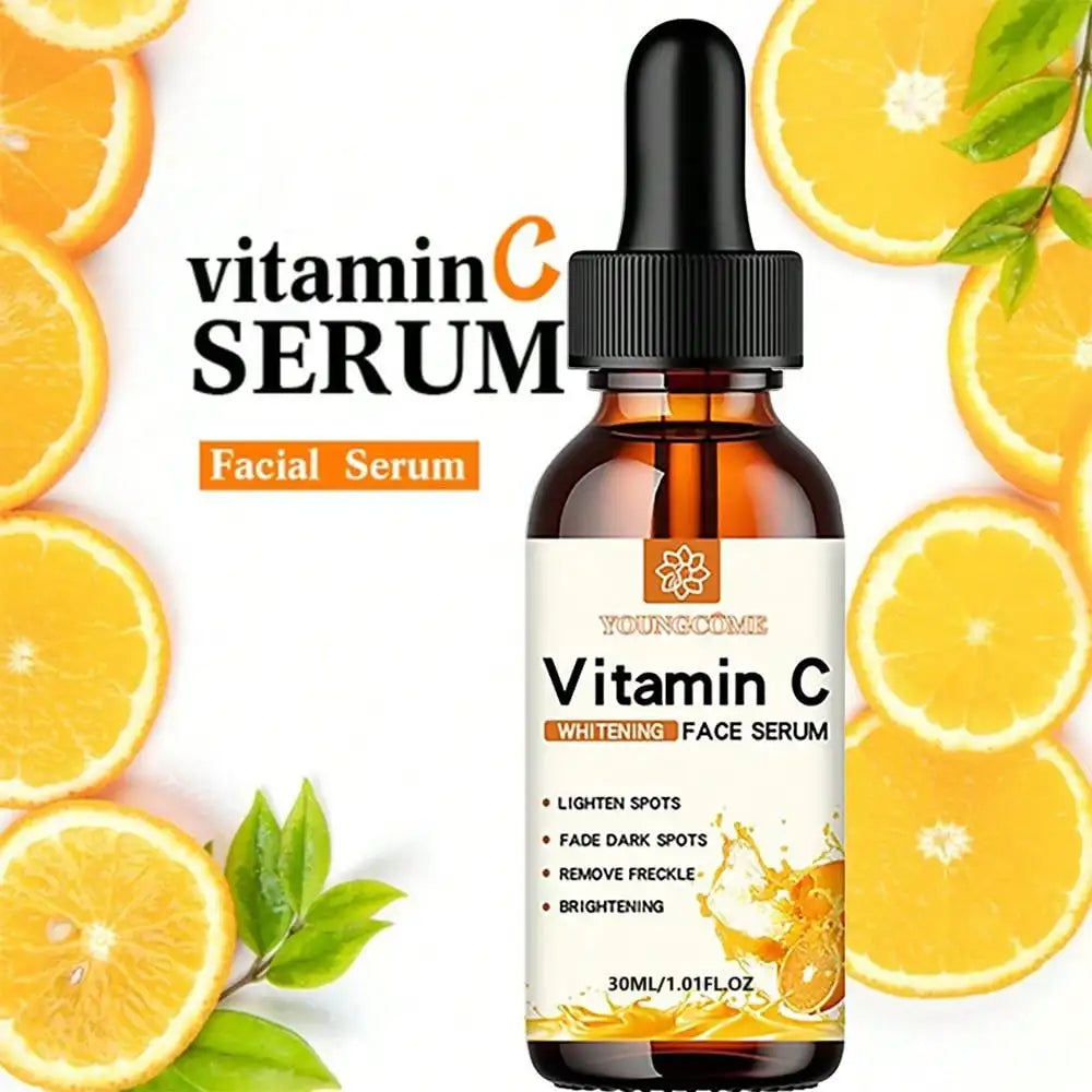 Brighten & Repair: Vitamin C Facial Essence with Hyaluronic Acid