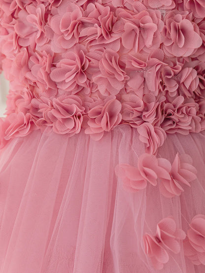 Girls Princess Party Dress – Elegant Wedding Outfit