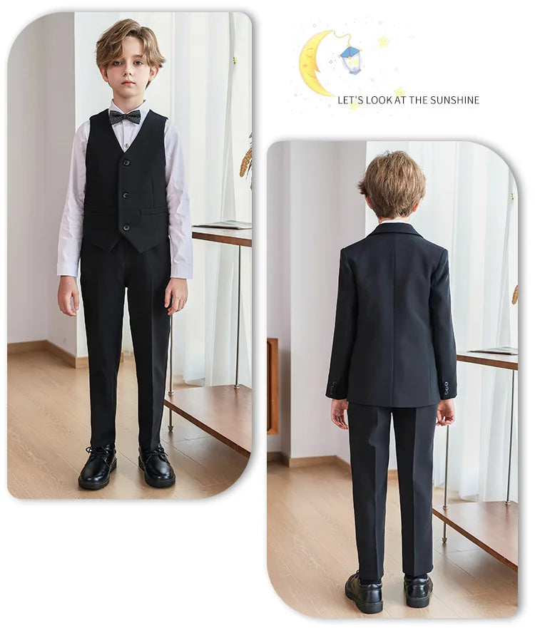 Little Gentleman Suit – Boys’ Formal Outfit for Wedding & Birthday