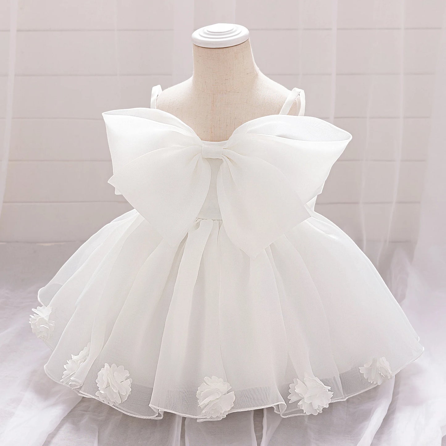 Baby Girl Dress – Elegant Party & Baptism Wear