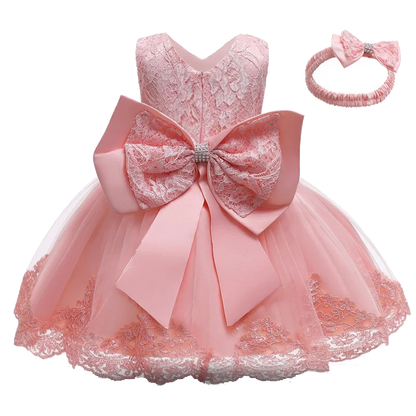Baby Girl Christening & Birthday Princess Outfit