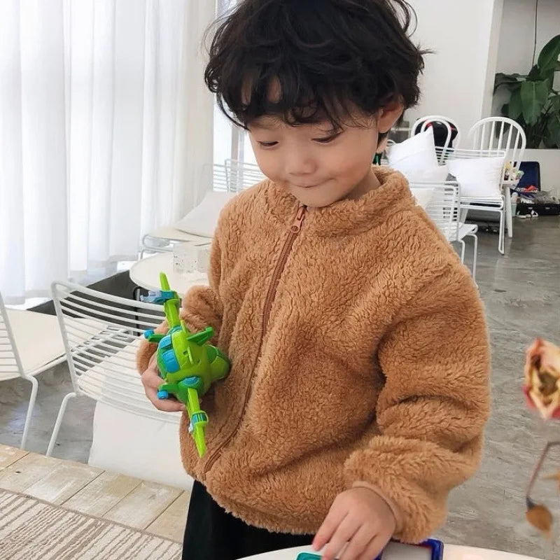 Soft Thermal Jacket – Pink Girls’ Outerwear