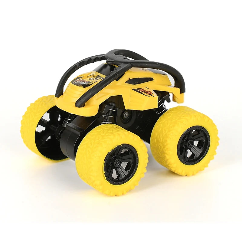 Inertial 4WD Off-Road Climbing Car – 360° Rotating, Super Durable Toy!