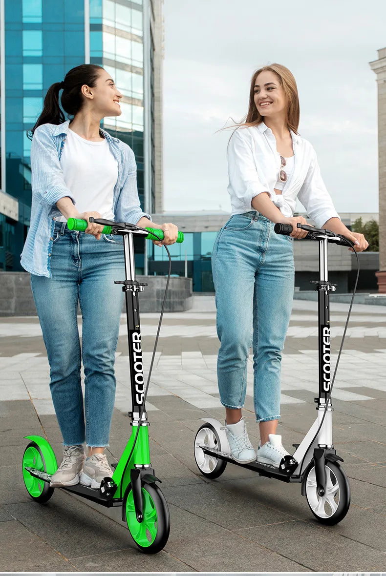 Foldable Two-Wheeled Scooter – Perfect for Kids, Teens, and Adults