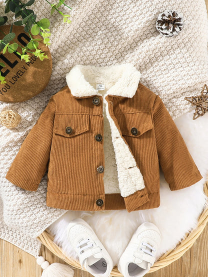 Casual Baby Winter Outwear – Long Sleeve Style