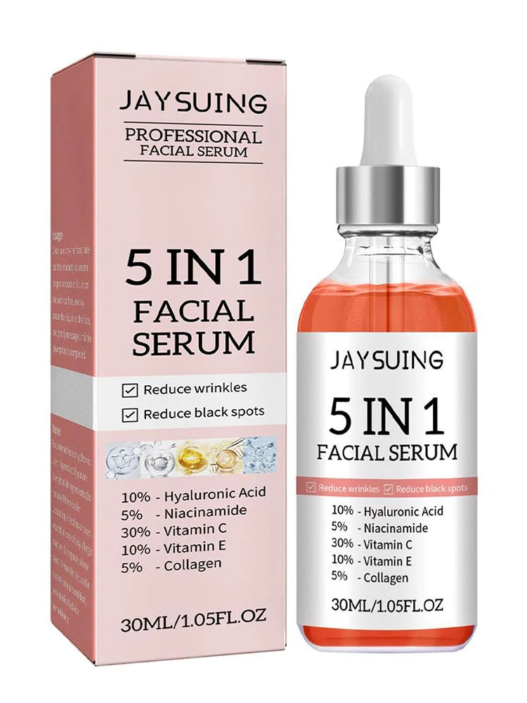 5-in-1 Radiance Booster: Firming & Moisturizing Face Serum