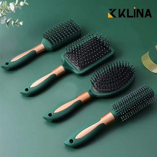 KLINA Air Cushion Comb: Effortless Detangling & Scalp Massage for Stunning Hair