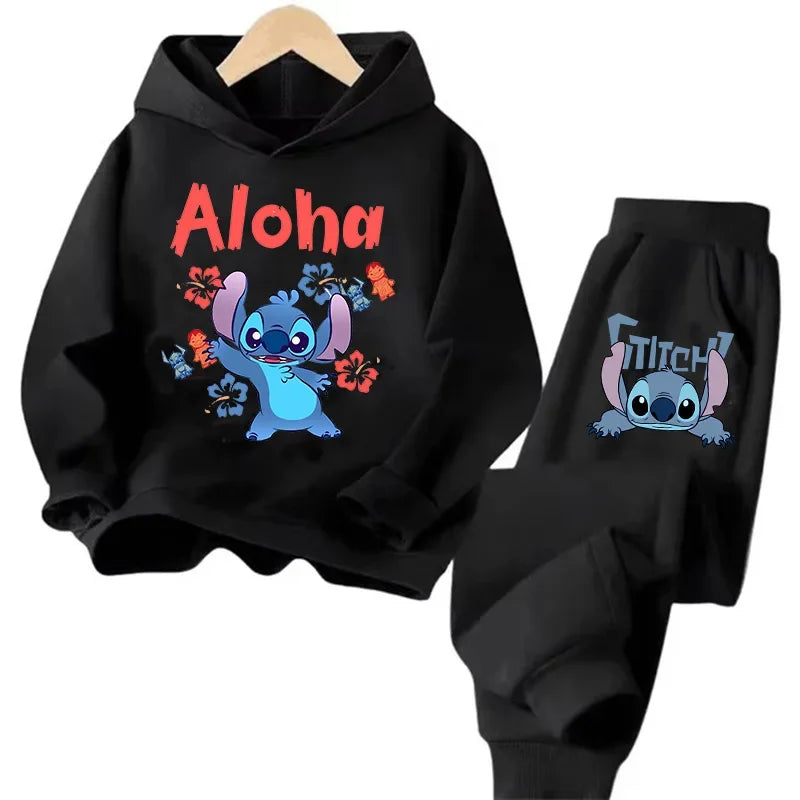 Kids' Stitch Anime Hoodie: Fun & Cozy for Cartoon Fans