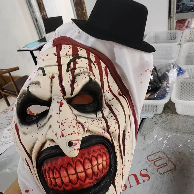 Unisex Terrifier Cosplay Costume – Killer Clown Jumpsuit for Halloween