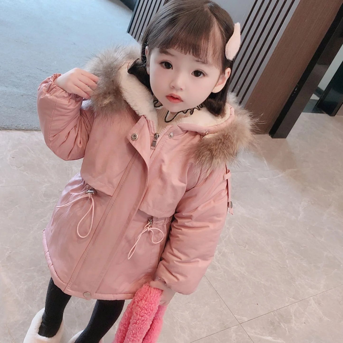 Children’s Thick Winter Jacket – Korean Fashion