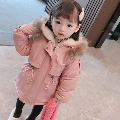 Children’s Thick Winter Jacket – Korean Fashion