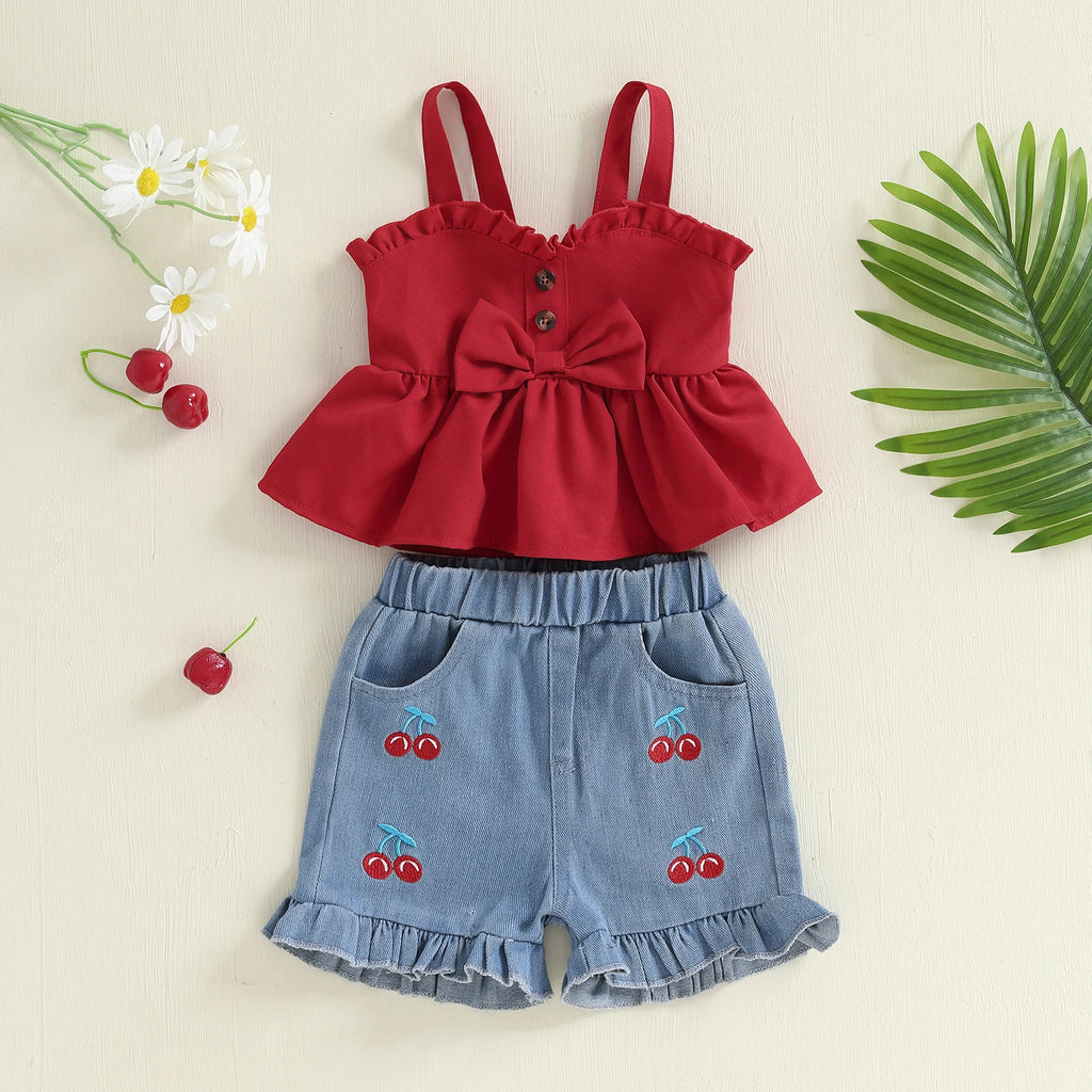 Cute Clothing Set for Girls 18M–6T