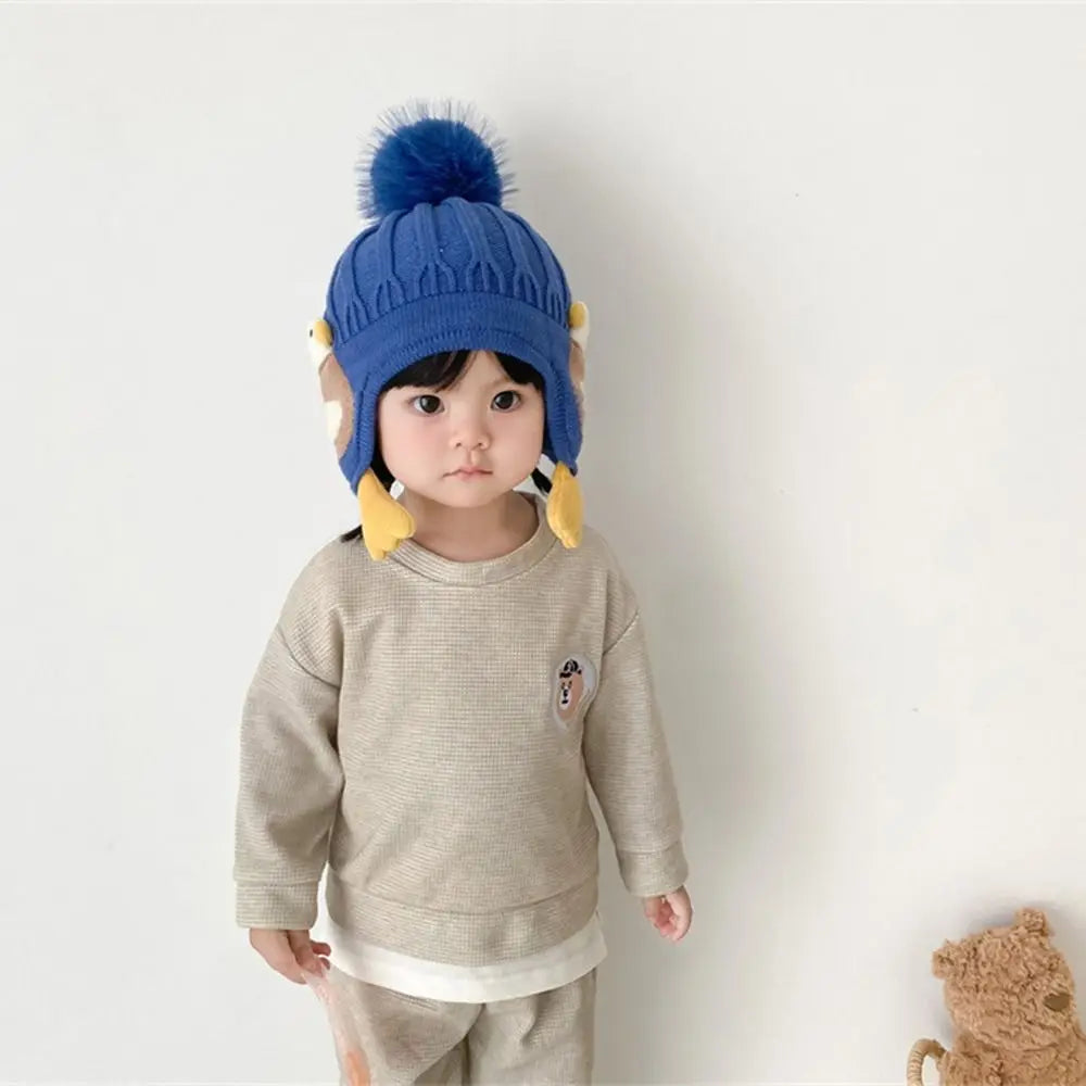 Cartoon Duck Baby Hat – Winter Protection