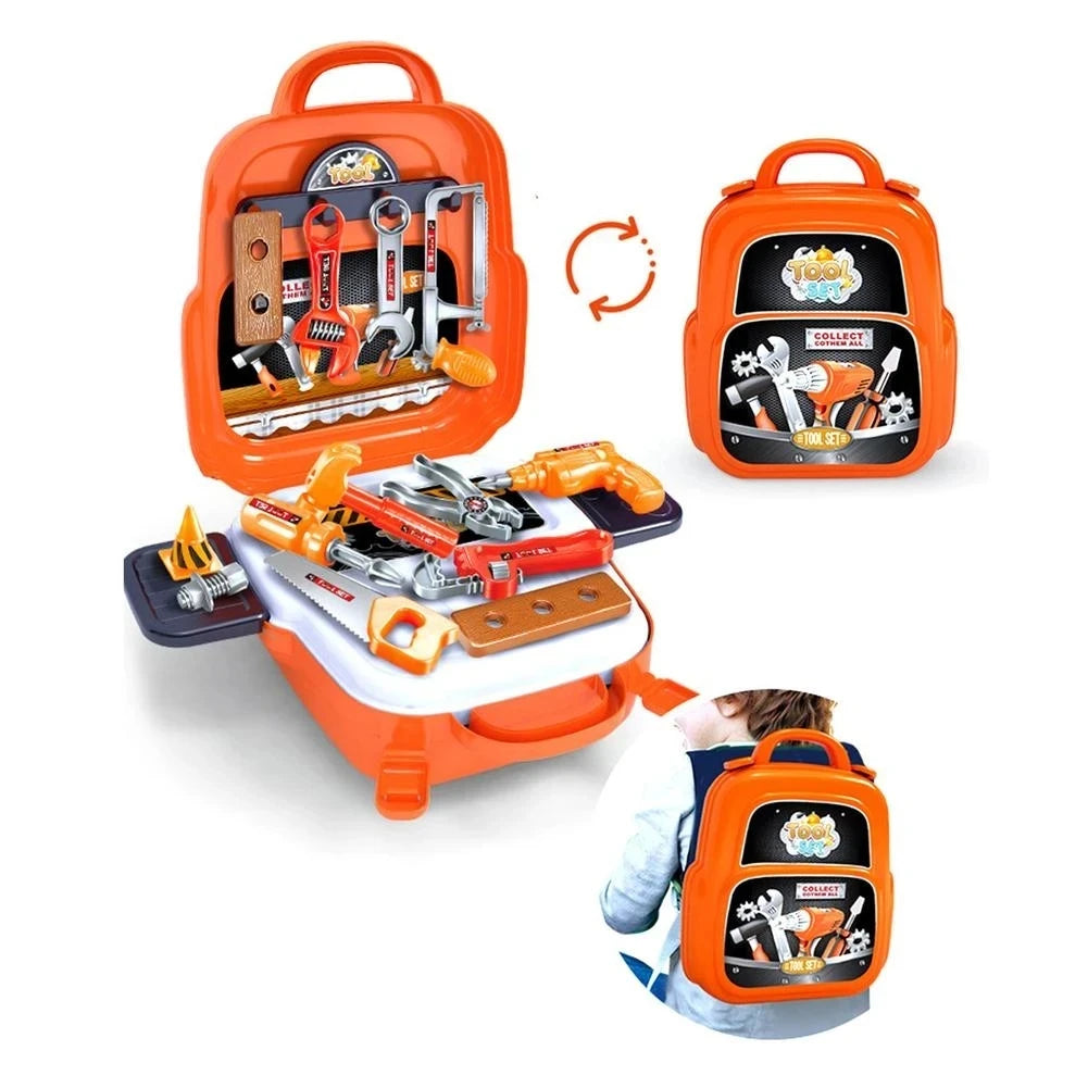 Kids Tool Set – Simulation Repair Kit with Storage Case for Boys & Girls!