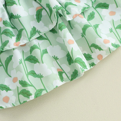 Sweet Baby Girl Summer Clothing Set 3Pcs