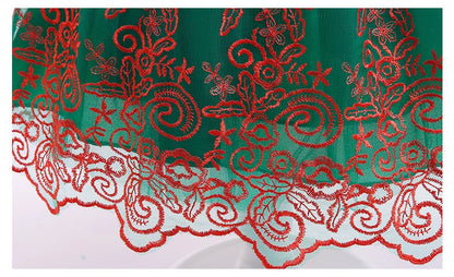 Baby Girl Lace Princess Dress with Big Bow – 3-24M