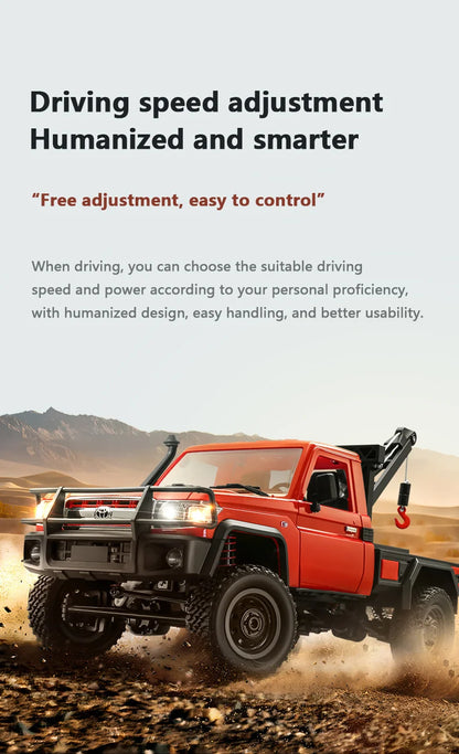 MN82T RC Truck – 1:12 Scale Off-Road Climbing Car for Christmas Gift