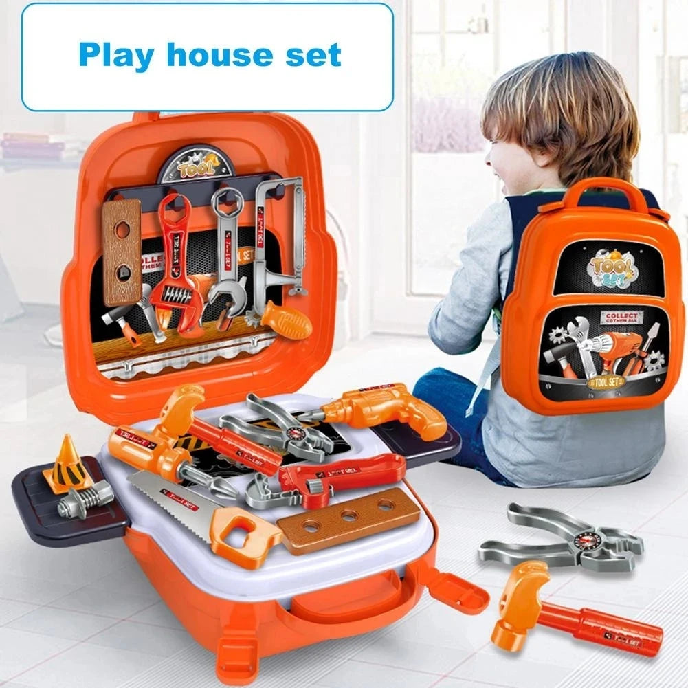 Kids Tool Set – Simulation Repair Kit with Storage Case for Boys & Girls!